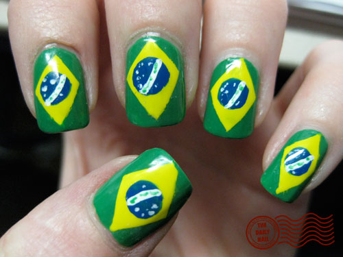 Unhas do Brasil pra copa 2014: veja como fazer!