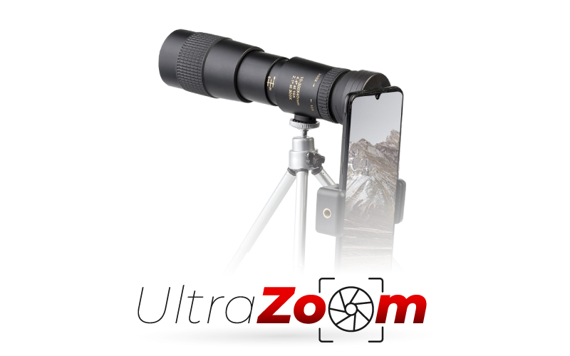 Telescopio monocular para celular: conheça ULTRA ZOOM !